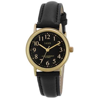 J-AXIS HL199 Women's Quartz Wrist Watch - Brown / Black HL199-BRG HL199-BKB HL199-BKW Gift Casual Business Sports Student