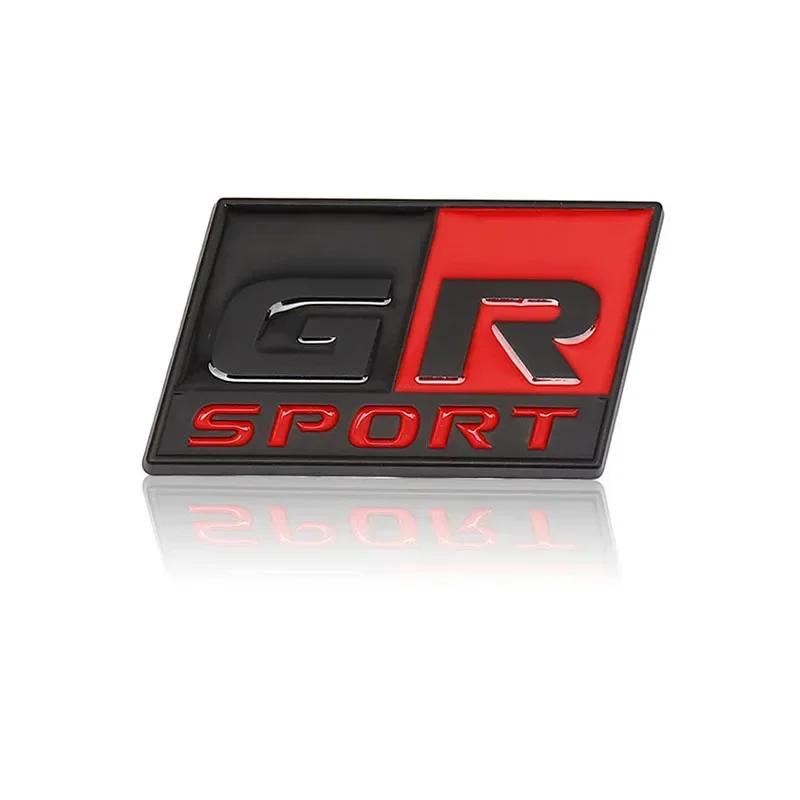 Car Rear Body Emblem Decal for Toyota GR Sport MN Hiace Estima Hilux Rav4 Supra Camry Crown CHR Avalon Exterior Accessories