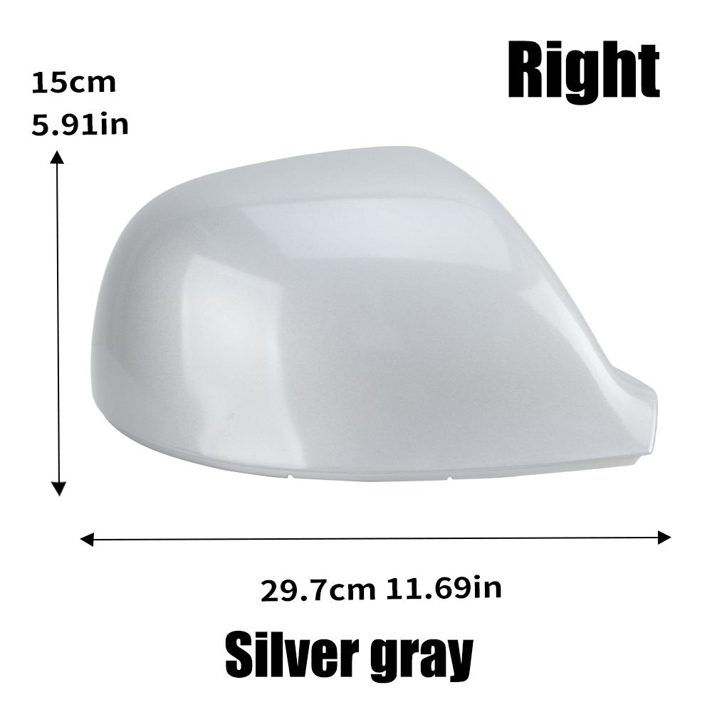 Side Rearview Mirror Cover Caps For VW T5 T6 TRANSPORTER VW Amarok 2010 2011- With Buckle Door Mirror Cover Cap Accessories
