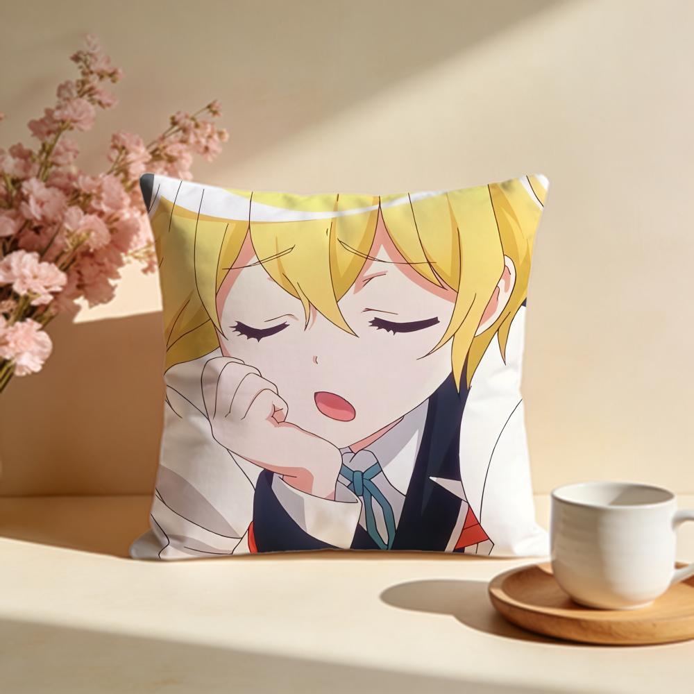 

Trendy PPlastic Memoriesing Cushion Cover Stylish Washable Pillow Cover Ideal for Couch Bedroom Car Decoration 30X30cm
