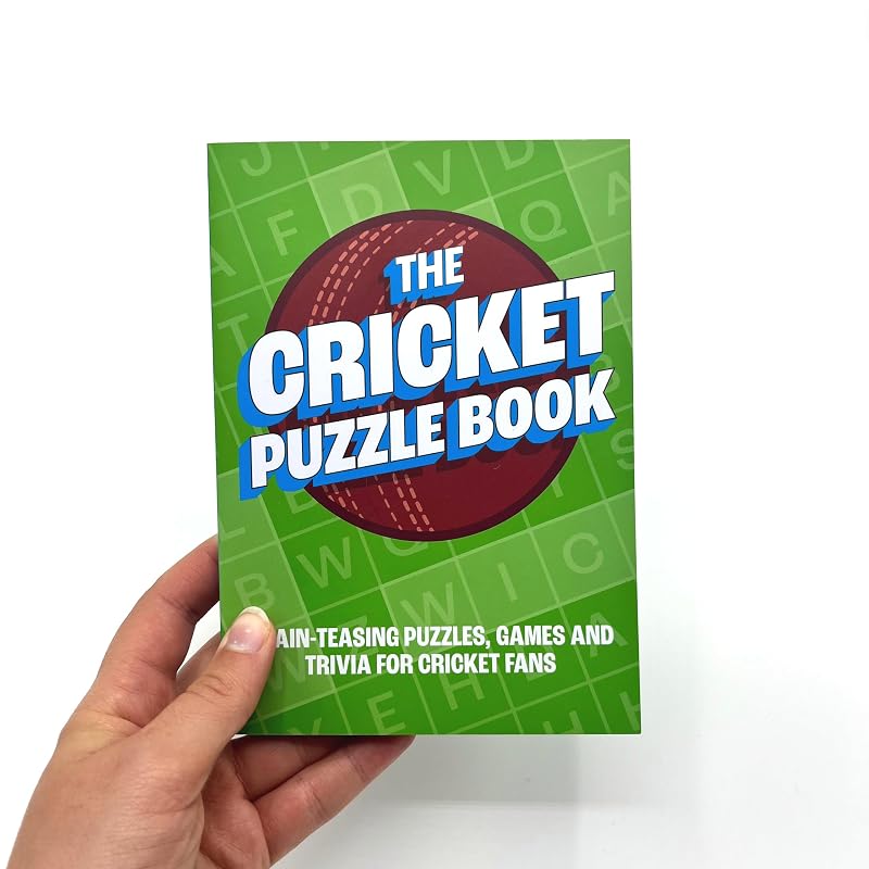 The Cricket Puzzle Book: BrainTeasing Puzzles, Games and Trivia for Cricket Fans