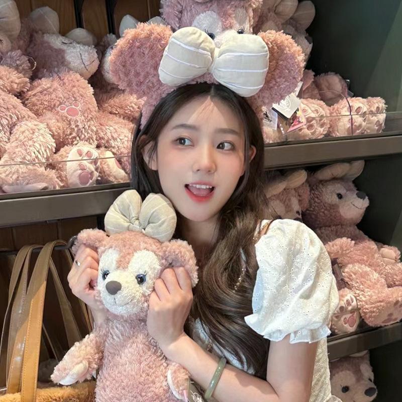 Handmade Spring Shirley Rose Headband Cute Sweet Bow Headband Amusement Park Photo Headgear Washing Hair Autumn