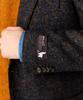 Man On The Boon Notched Lapel Herringbone Single Jacket_Navy 4714302009