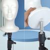 Weibliche Schaumstoff-Schaufensterpuppe Schaumstoff Perückenkopf Perückenständer und Halter Mannequinkopf-Modell Weißer Schaumstoff-Perückenständer zur Hutausstellung