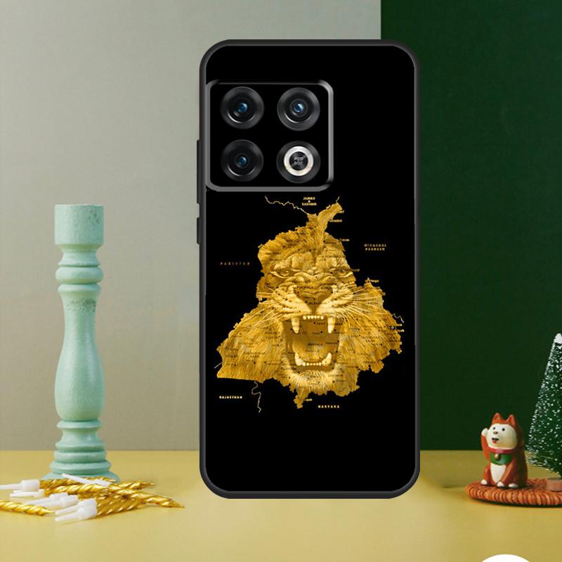 Punjab Map Outline Case For OnePlus Nord CE 2 3 4 Lite N20 N30 9 10 Pro 8T 9RT 10T 10R 12 11 12R 13 13R Cover