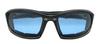 Sunglasses Eyewear SHOOT Motorcycle Windproof Pad Polarized Sunglasses Cycling Blue One Size Fits All [RIDEZ] Men's RS911-DARK GRAY/BLUE