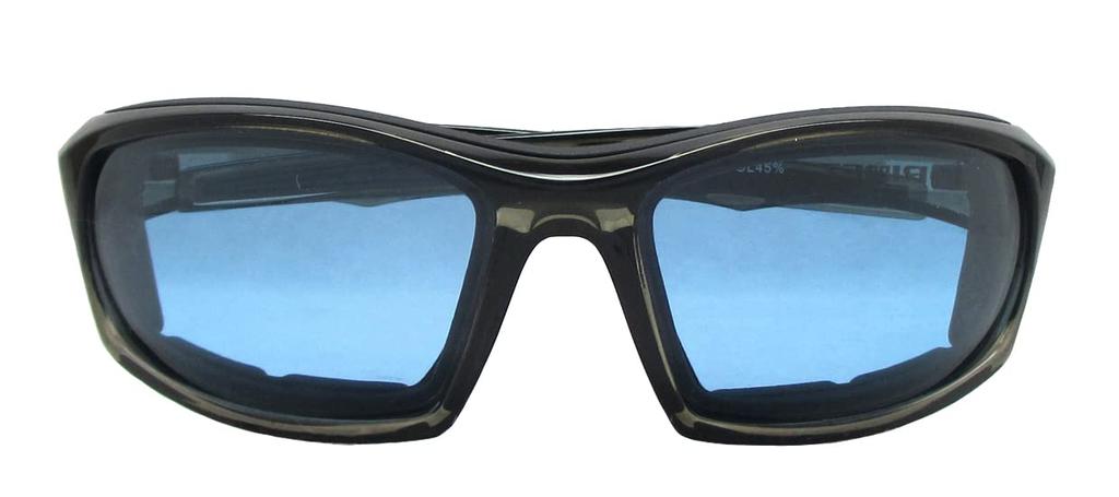 Sunglasses Eyewear SHOOT Motorcycle Windproof Pad Polarized Sunglasses Cycling Blue One Size Fits All [RIDEZ] Men's RS911-DARK GRAY/BLUE