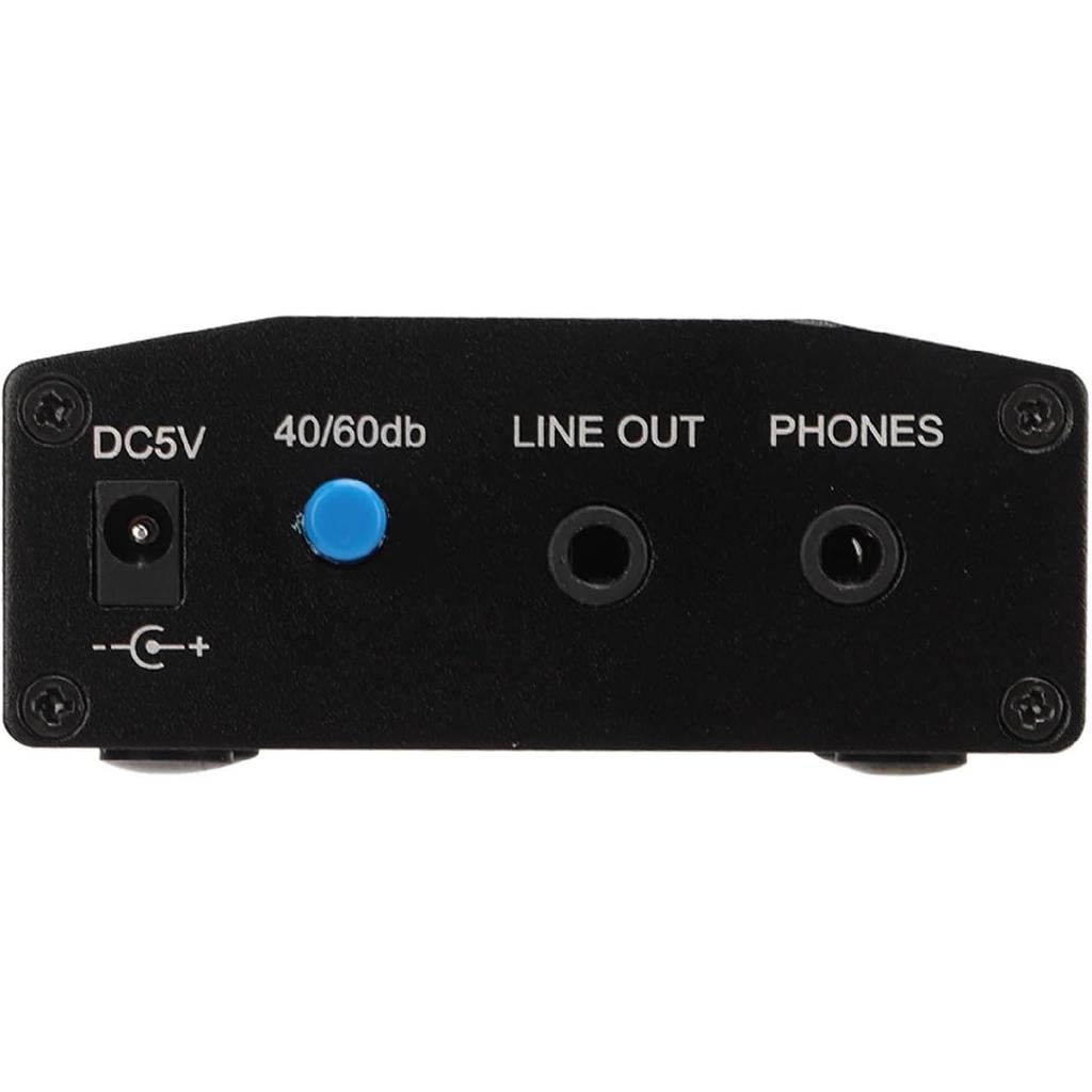 Hyuduo Microphone Amplifier Mic Audio Amp High Gain 1000 Times Amplification Accessory Set Kit for Teachers, Singing, Training, Presentation, Tour