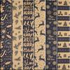 6pcs Christmas Wrapping Paper Cardboard with Geometric Design Featuring Reindeer and Snowflake Patterns Gift Packaging Set