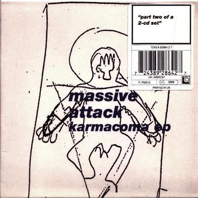 CD MASSIVE ATTACK - Karmacoma Ep 724389286427 Wild Bunch Reco 1995 UK Rock Used