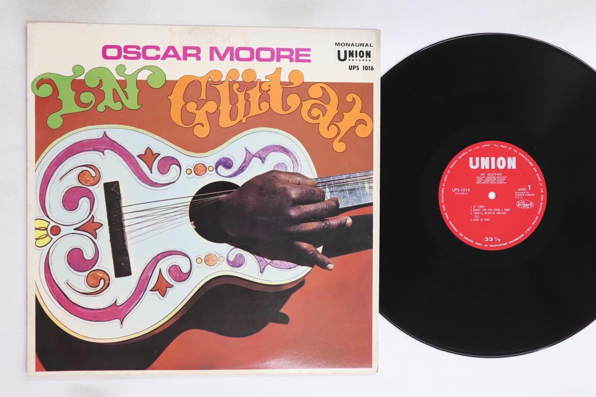 

LP Record OSCAR MOORE - In Guitar UPS1016 UNION Japan Jazz Used