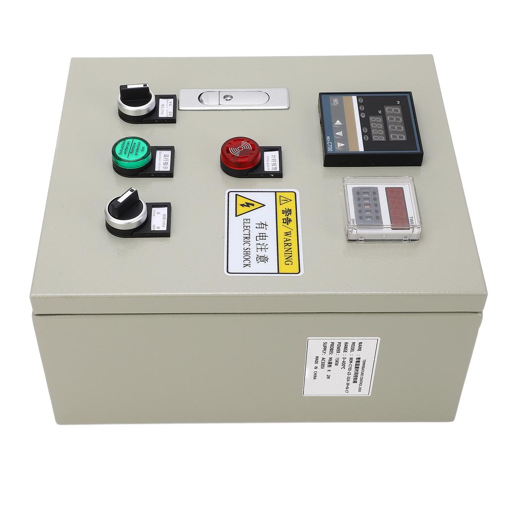 PID Temperature Controller Thermostat Box 3 Phase 15KW High Accuracy Digital Display Smart Temp