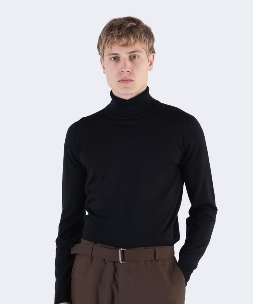 Jonseumedeulli Connell Merino Wool Roll Neck Knit Classic 5 Colors