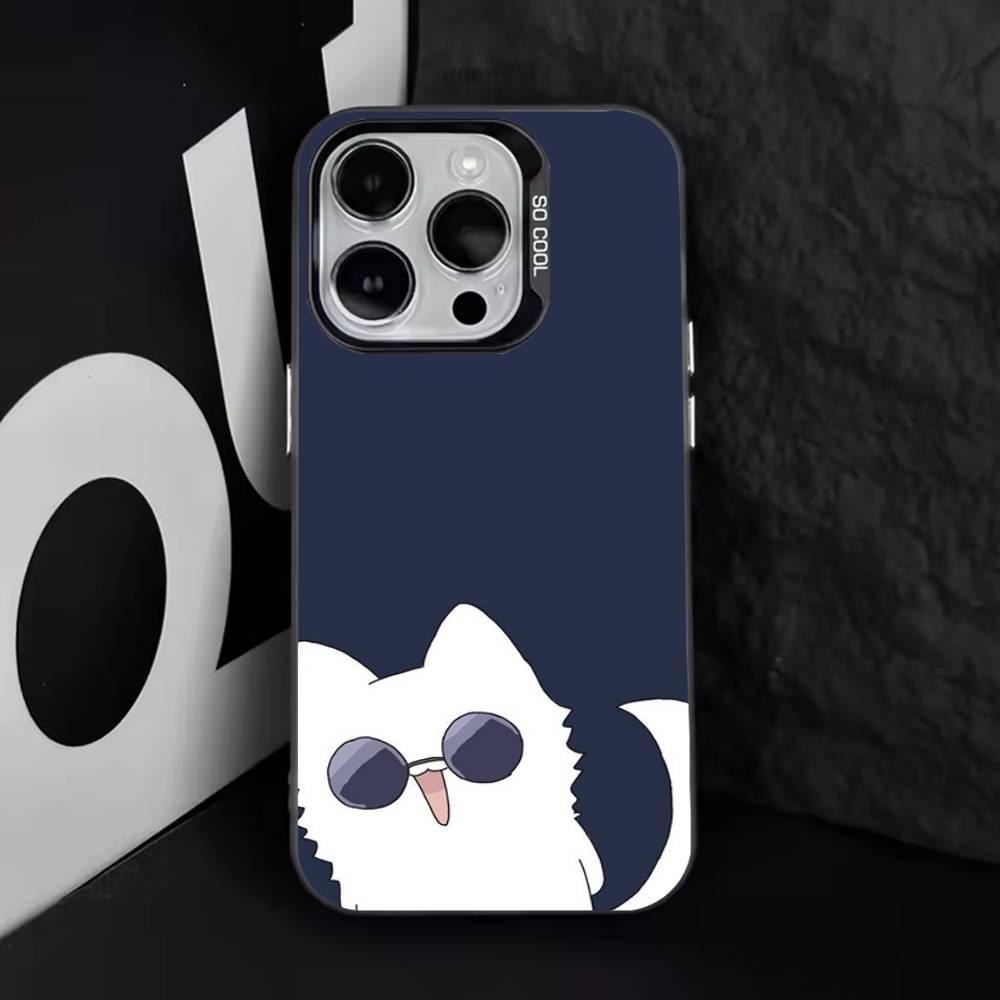 J-Jujutsu K-Kaisen G-Gojo Anime Phone Case For iPhone 17,16,15,14,13,12,11,Pro,Max,Plus,E,Air,Mini Black Tpu Cover