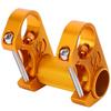 Folding Bike Handlebar 25.4MM Stem Aluminum Alloy Hollow SP8 Modified Double StemGold