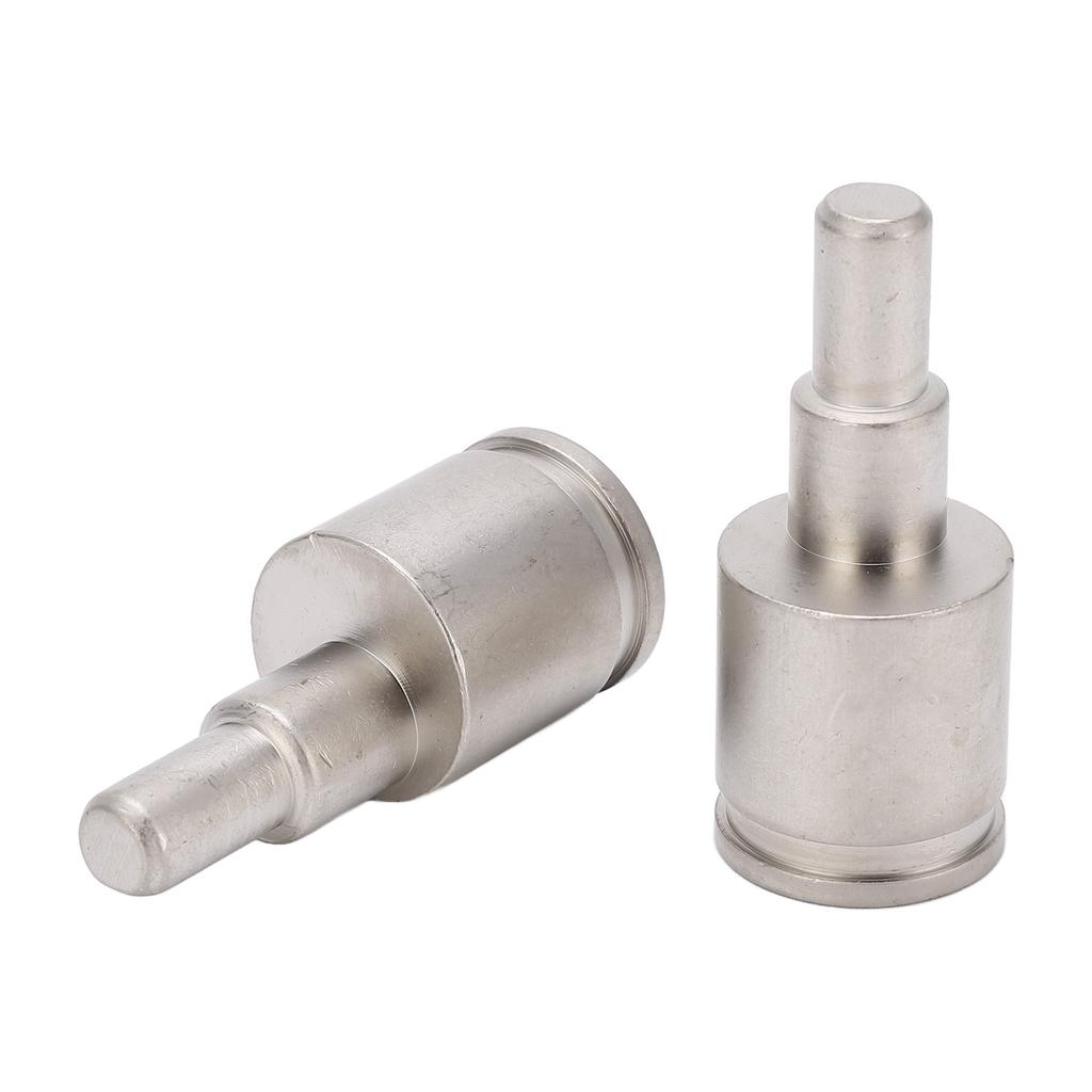 2pcs Amp Input Reducer Adapter 0 Gauge To 4 Gauge High Power Brass Nickel Plated for Car