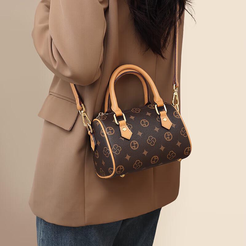 Stylish Women's Cylindrical Handbag & Crossbody