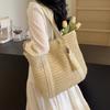 New women's straw shoulder bag tote bag