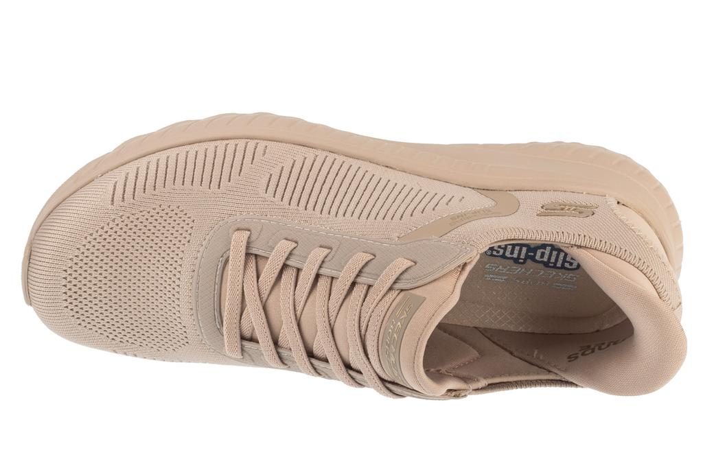 Skechers Slip-Ins: BOBS Sport Squad Chaos - Current Muse, Womens beige Sneakers