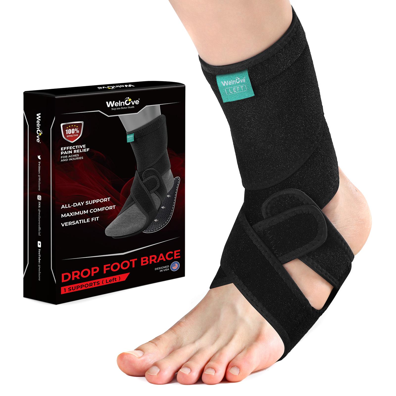 Ankle Stabilizer Support Brace Adjustable Stirrup Ankle Support Splint for Men and Women Ankle Support 1pcs