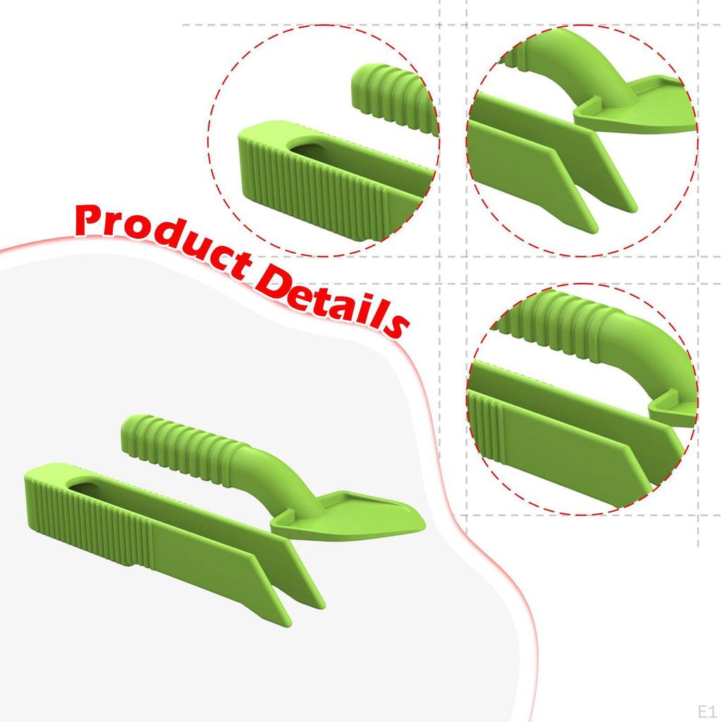 Reptilien Kot Schaufel Reinigungszubehör, Leichtgewicht, Wiederverwendbar, Futterklemme, Pinzette für Ratte Schlange