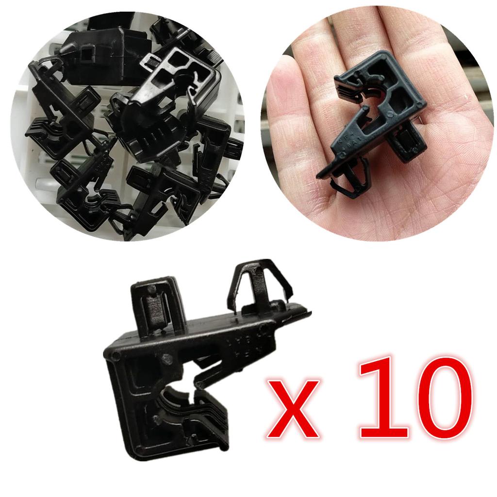 10pcs Nylon Headlight Mounting Bracket Clips For Toyota 53271-0B010, 53271-12060