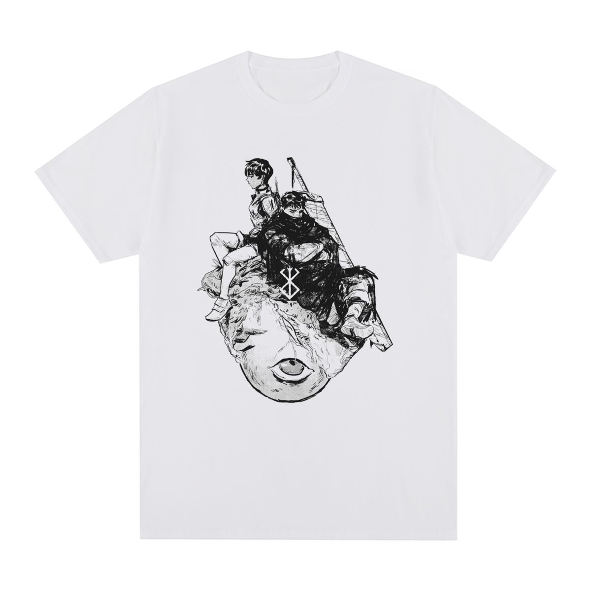 Unisexga Japanese Anime Vintage Tshirt Cotton Unisex T Shirt New Tee Tshirt Unisexs Tops S