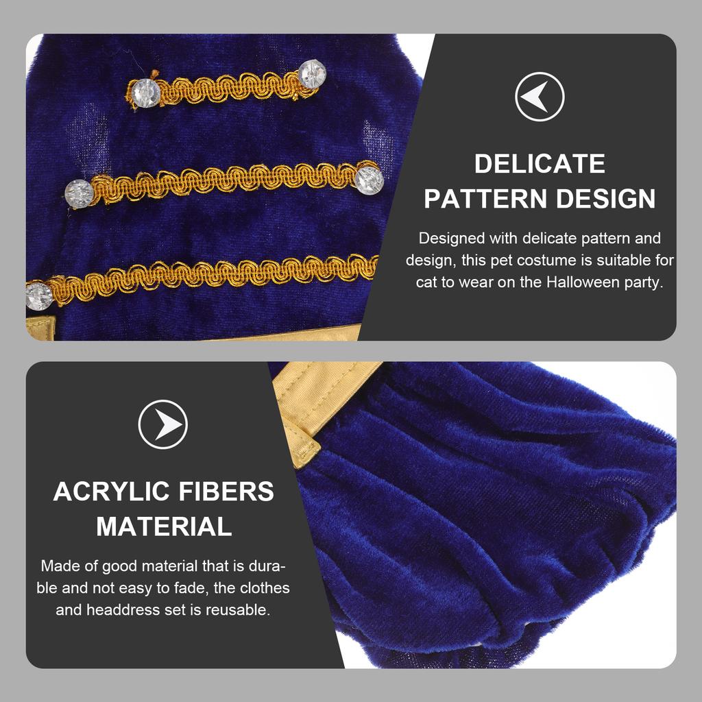 Halloween Pet Costume Red Dog Cat Clothes Novelty Transformation Outfit Reusable Dog Clothes Halloween Elements Pet