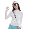 Sunscreen clothes women's summer cool slim stand-up collar UV protection women's yoga jacket breathable long-sleeved original yarn sunscreen clothes