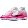 Nike Mercurial Superfly 11 Jr. Club TF GS Comfortable Fit High-Top Kids Soccer Shoes Unisex Sneaker Pink White IQ2321-900