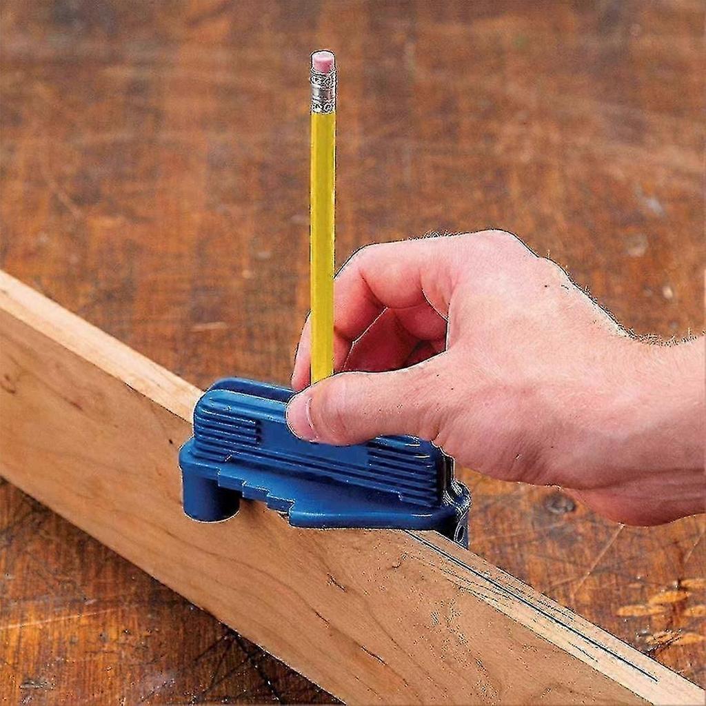 Woodworking Center Scribe Blue Offset Marking Tool Versatile, Fits Standard Wood Pencils hwyC
