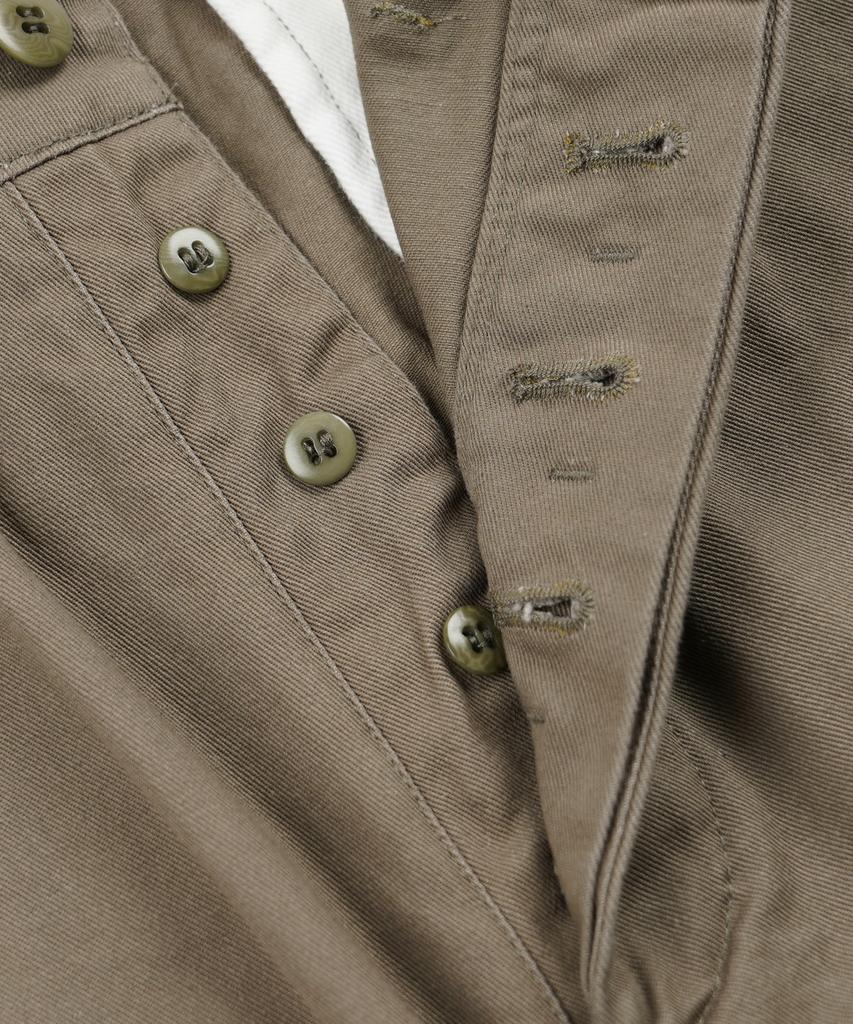 FRIZMWORKS Washed Officer Chino Pants _ Mud