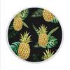 Summer Round Beach Towel Flamingo Tropical Plant Pineapple Printing Bath Shower Towels Bikini Cover Up Beach Towel