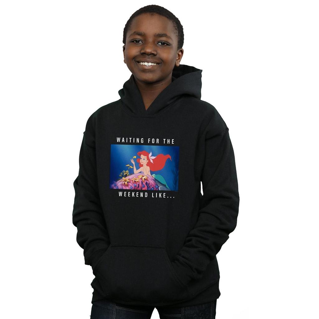 Disney Princess Boys Ariel Waiting For The Weekend Hoodie