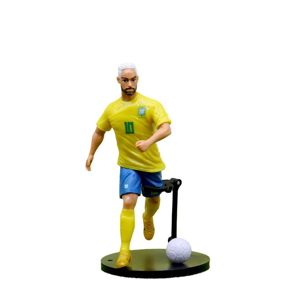19cm PVC Fußballstar Figur Sammlerstück Perfektes Geschenk Für Fußballfans Und Heimdekoration