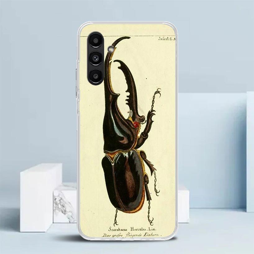 Bugs Bees Scientific Decomposition Cover for Samsung Galaxy A17 A37 A57 A16 A26 A36 A56 A15 A14 A55 Phone Case A13 A53 A25 A35 A
