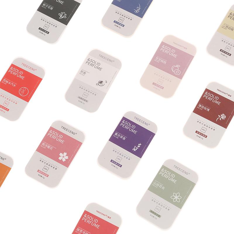 Pocket Unisex Solid Balm Perfume Long Lasting Fragrance Sweat Perfumes Deodorant