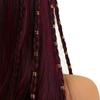 40pcs Hair Braiding Hollow Out Hair Ring Dread Locks Hair Braid Tubes Dreadlocks Beads  Decor