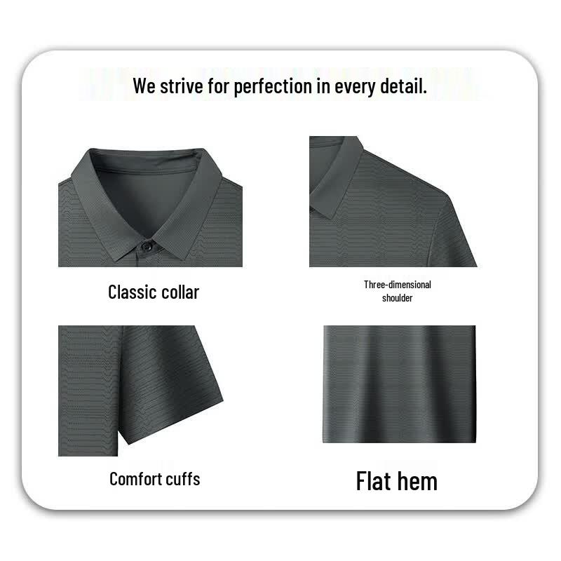 TUCANO Men's Ice Silk Cooling Polo Shirt