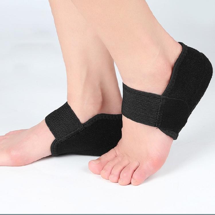 Adult Orthopedic Washable Heel Pads With Arch Support Height Increase Shoe Insoles Adjustable Elastic Bandage Inserts