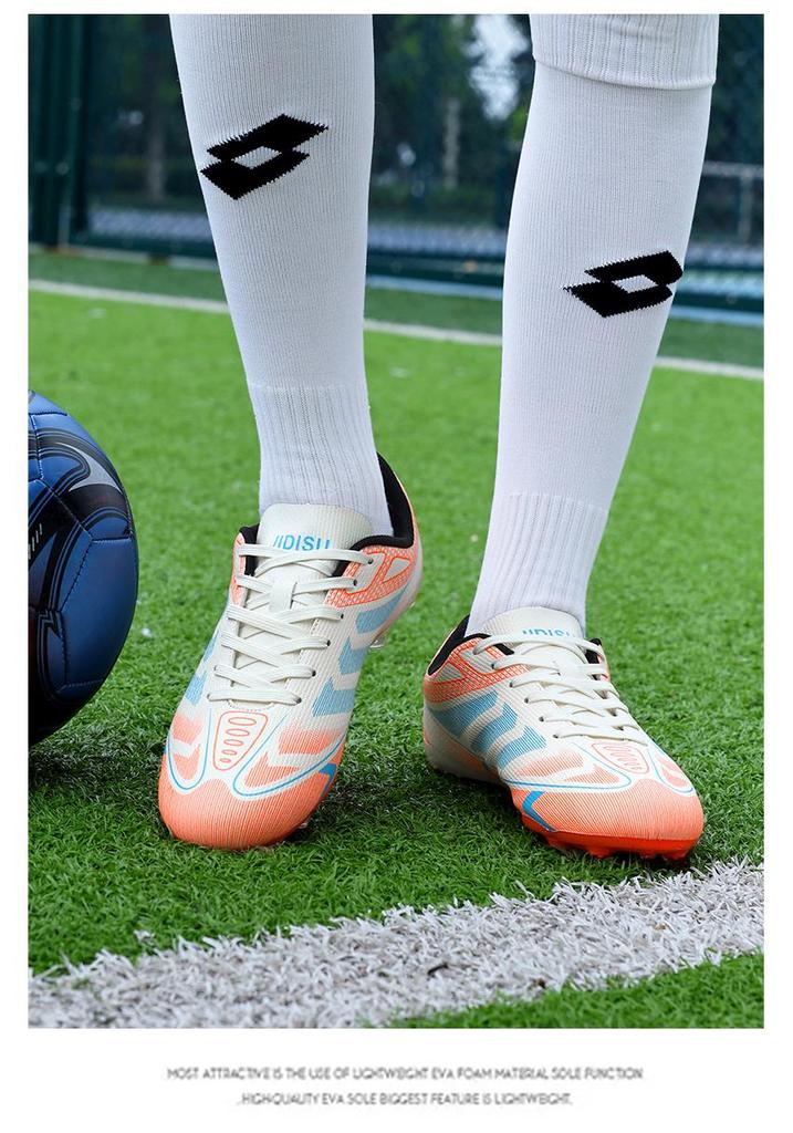 World Cup Low-Top Soccer Shoes for Men, Women & Youth – Studded Training & Competition Sports Footwear