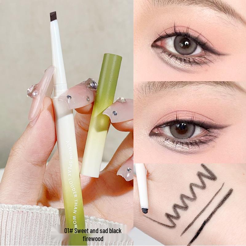 xixi Spring Day Waterproof Slanted Tip Gel Eyeliner, Smudge-Proof, Natural Brightening Under-Eye Shadow.