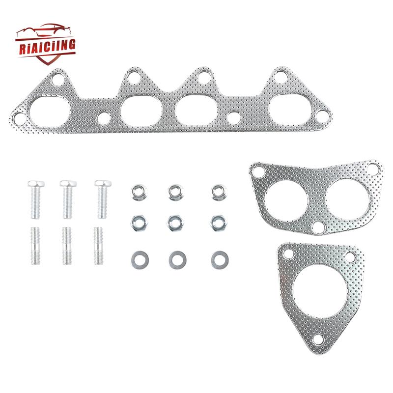 Stainless Racing Manifold Header Exhaust For Honda Accord 98-02 LS4 Combo 1998-2002 Honda Accord F23 DX LX EX L4 2.3L