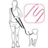 Dog Leash Hands Free Dog Leash Multi Functional Double Leashes for 2 Dogs Walking Reflective Dogs Leashes Running Pet Chain Rope