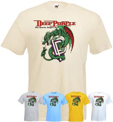 Deep Purple The Battle Rages On... T-Shirt Hard Rock alle Farben alle Größen S-5XL