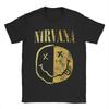 Nirvana Rock Band T Shirt Summer Kurt Cobain Cotton T Shirts For Men Casual Tshirt Short Sleeve Vintage Tees