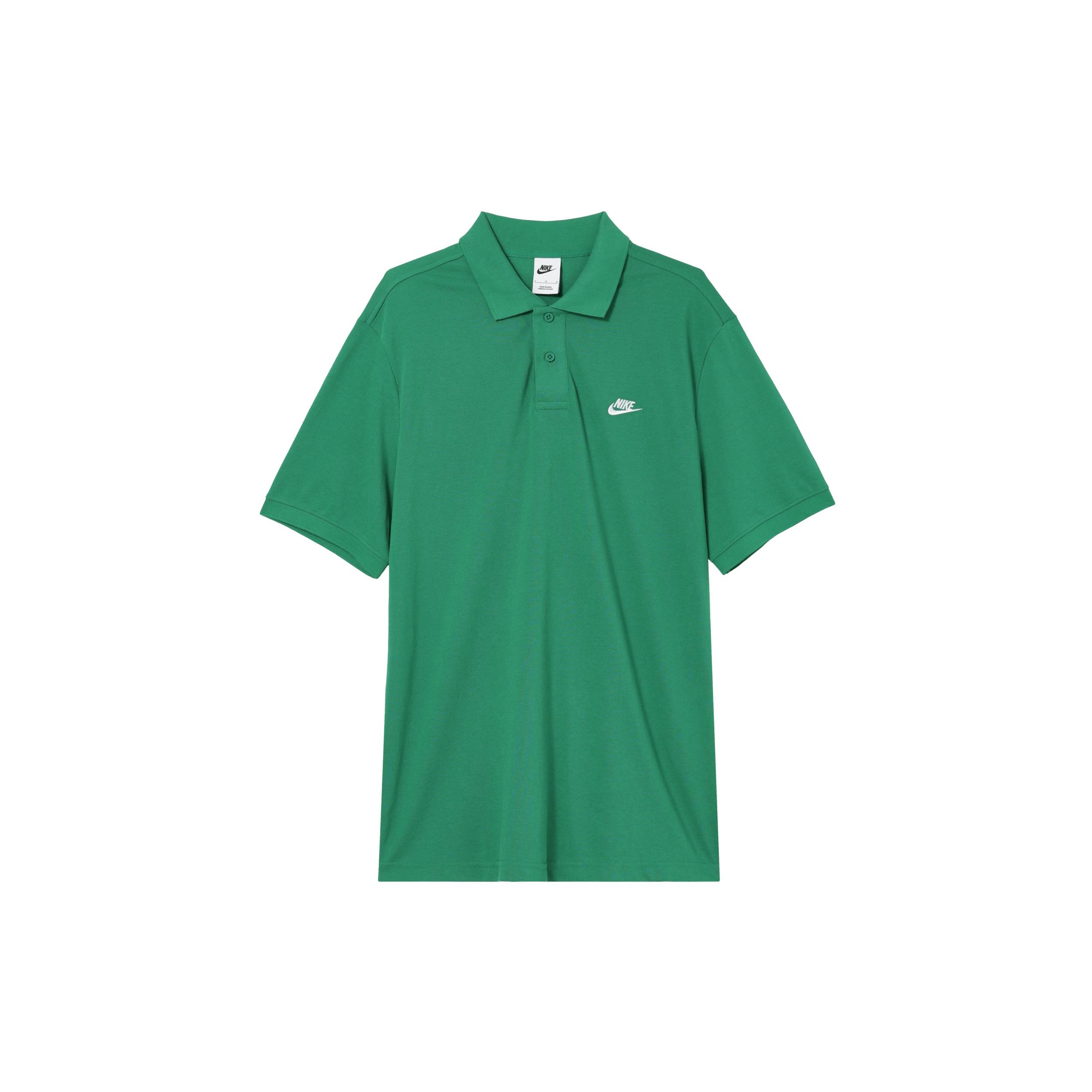 Nike Club Logo Polo Shirt Asia Sizing  Green  Men s FN3895-365 XL