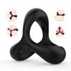Male Silicone Penis Rings Scrotum Bind Delay Ejaculation Cock Ring Sexy Erection Rings Couple Lover Sex Shop Sex Toys For