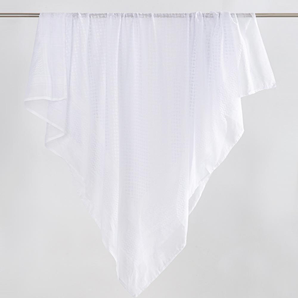 Men's Classic Jacquard Arab Headscarf - Ethnic Middle Eastern Square Scarf