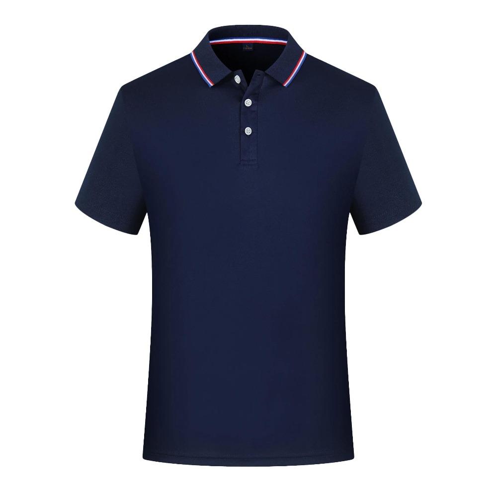 New Men's Polo Shirt Casual Solid Color Short Sleeved Tee Summer High-Quality T-Shirts Fashionable Comfortable Versatile Tops